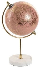 Διακοσμητική Φιγούρα Home ESPRIT Λευκό Ροζ Χρυσό Urban