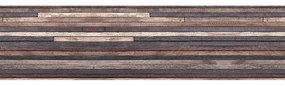 Wood Stripes πλάτη προστασίας τοίχων κουζίνας και μπάνιου - 67315