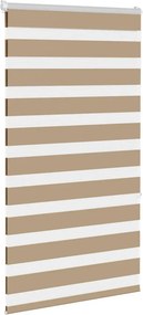 vidaXL Ζέβρα τυφλή 80x150 cm Πλάτος υφάσματος 75,9 εκ. Πολυεστέρας