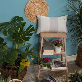 Μαξιλαροθήκη Διακοσμητική Gella 04 Grey Teoran 30X50 Cotton-Polyester