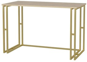 Γραφείο Kane 322RTC1454 120x60x74,8cm Gold-Oak