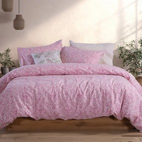 Σεντόνια Μονά (Σετ) Nef-Nef Homeware Smart Jetrix Berry Ροζ ΧΩΡΙΣ ΛΑΣΤΙΧΟ 170x270