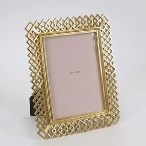 Κορνίζα Για Φωτογραφία 10x15cm 756-12070 16,7x21,8x1,3cm Gold Estheti Home Polyresin