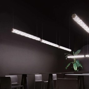 Φωτιστικό Οροφής - Ράγα Hugo Architectural System 3 Prisma Slamp Αλουμίνιο,Πολυπροπυλένιο