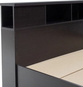 Κρεβάτι OLYMPUS pakoworld χρώμα wenge 160x200εκ