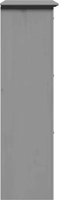 Ράφι παπουτσιών vidaXL BODO Γκρι 80x35x118 cm