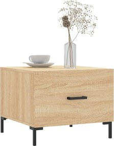 vidaXL Τραπεζάκια Σαλονιού 2 τεμ Sonoma Δρυς 50x50x40 εκ Επεξ. Ξύλο