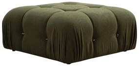 Πολυμορφικός καναπές Divine με ύφασμα σε χρώμα πράσινο 288/190x75εκ