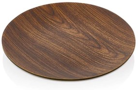 Πιάτο Ρηχό 10295 31cm Brown Evelin Polystyrene