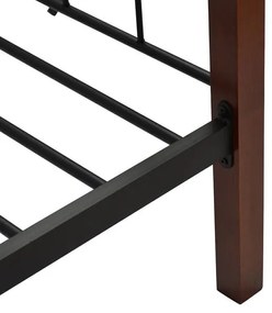 Καναπές Κρεβάτι Reven Στρώμα 90x190 εκ Μέταλλο Και Ξύλο