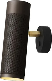 Απλίκα Τοίχου Σποτ Patrone 20cm GU10 ⌀6cm Καφέ