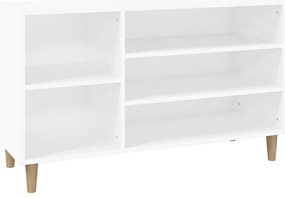 vidaXL Παπουτσοθήκη Λευκή 102x36x60 εκ. από Επεξεργασμένο Ξύλο