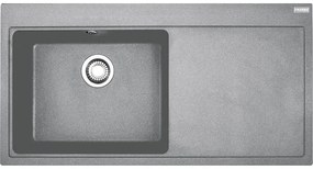 Franke Mythos MTG 611 Stone Grey Γρανιτένιος Νεροχύτης ΡΔ 60cm
