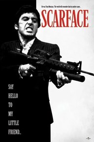Αφίσα Scarface - Say Hello To My Little Friend, (61 x 91.5 cm)