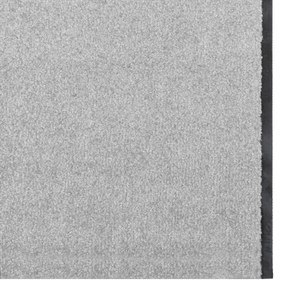 vidaXL Πατάκι πόρτας  Ορθογώνιο Γκρι 120x350 εκ