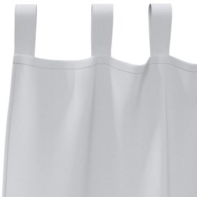 vidaXL Κουρτίνες συσκότισης 2 pcs Ανοιχτό Γκρι 175 x 140 εκ.