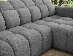 Γωνιακός καναπές Comfora-Γκρι Σκούρο-Δεξιά