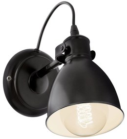Φωτιστικό Τοίχου Priddy 49468 Black Eglo Metal