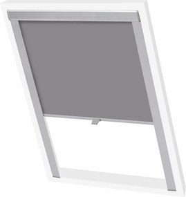 131263 vidaXL Blackout Roller Blinds Grey 104