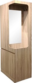 Έπιπλο εισόδου Feby pakoworld  sonoma 80x50.5x190εκ
