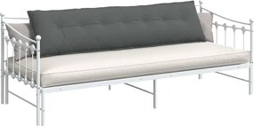 vidaXL Μαξιλάρι Πλάτης Σκούρο Γκρι 200 x 50 x 19 cm ύφασμα