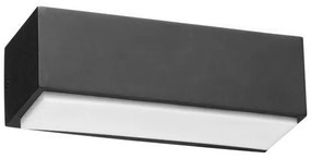 Απλίκα LED Εξωτερικού Χώρου Eurolamp Nikita 145-82092 Dark Grey