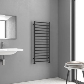 KARAG KARNAK Θερμαντικό σώμα μπάνιου Black Matt KARNAK 1000 KARAG 8,5x50x100cm KARAG-5206836067971