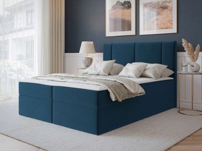 Επενδυμένο Κρεβάτι Michelle-140 x 200-Μπλε