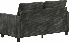 vidaXL Καναπές Ανθρακί 156 x 81 x 87,5 εκ Πολυεστέρας