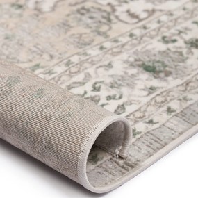 Χαλί Διαδρόμου (67x140) Βιοκαρπέτ Gossip 9860B White Green
