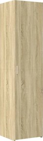 vidaXL Ντουλάπι Sonoma Δρυς 50x42,5x185 εκ. από Επεξεργασμένο Ξύλο