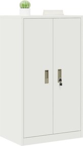 vidaXL Ντουλάπι αποθήκευσης με αποθήκευση Λευκό 60 x 40 x 105 εκ