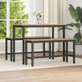 vidaXL Καθιστικό Σαλονιού 100 x 32,5 x 48,5 εκ. 2 τμχ.