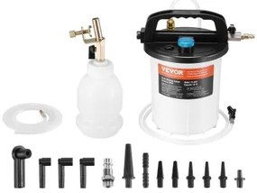 VEVOR 3L Brake Fluid Extractor Brake Bleeder Kit with 13 Hose Connectors