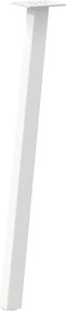 vidaXL Πόδια Κονσόλας 4 τεμ. Λευκά 72 εκ. Ατσάλι