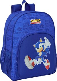 Σχολική Τσάντα Sonic Μπλε 33 x 42 x 14 cm