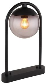 Επιδαπέδιο Φωτιστικό 1xΕ27 Μαύρο IP44 50cm Michael 31812 Globo Lighting-31812-Μαύρο 31812