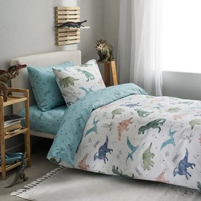 Παπλωματοθήκη Παιδική Rex (Σετ 2τμχ) Multi Vesta Home Μονό 170x240cm 100% Βαμβάκι