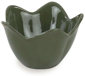 Μπωλ Σερβιρίσματος (Σετ 6Τμχ) 275KRM1505 11,8x11,8x7,5cm Dark Green Hermia Κεραμικό