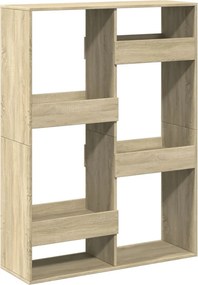 vidaXL Βιβλιοθήκη/Διαχωριστικό Χώρου Δρυς 100x33x135 εκ. Επεξ. Ξύλο