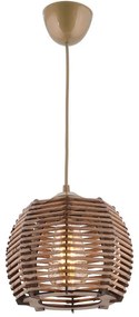 Φωτιστικό Οροφής Koce 390FLH2278 20x20x55cm 1xE27 40W Gold-Brown Opviq