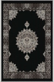 Χαλί Eexfab649 369HFT1444 Black-Silver Conceptum Hypnose 80X120cm