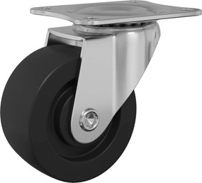 vidaXL Στρόφιγγα 2 pcs Ασημί 60 x 60 x 50 χλστ Σίδερο και νάιλον