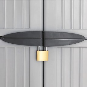 vidaXL Πλαστικό Ντουλάπι 68 x 39 x 171,5 εκ.