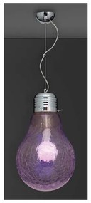 Φωτιστικό κρεμαστό LABA CRAKELE λάμπα κρακελέ Homelighting-77-1866-Μωβ 77-1866