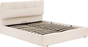 ΚΡΕΒΆΤΙΑ SOA STORAGE BED 160 X 200 CM WHITE ATMOSPHERA 2131