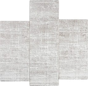 Χαλιά Κρεβατοκάμαρας (Σετ 3τμχ) Polcarpet Monaco Moma HL 436 Cream