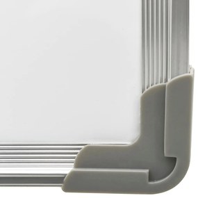Ασπροπίνακας Ξηρού Καθαρισμού Μαγνητικός 50x35 εκ. Ατσάλι - Λευκό