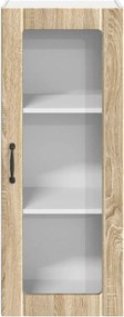 vidaXL Ραφιέρα τοίχου LUCCA Sonoma Δρυς 40 x 31 x 100 εκ.