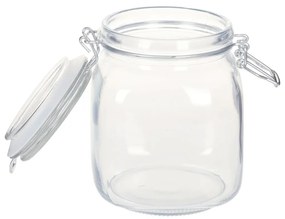 vidaXL Βάζα 6 τεμ. 1 Λίτρο Γυάλινα με Έλασμα